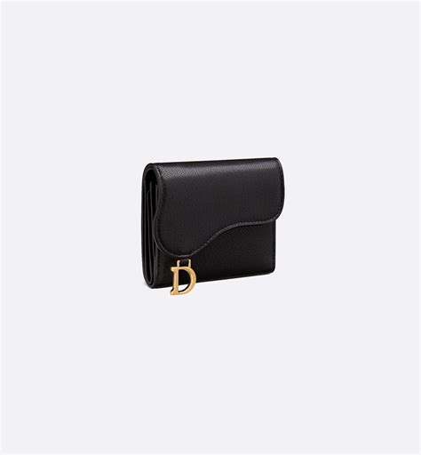 dior saddle portemonnaie schwarz